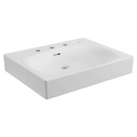 Wall Mount 24" Bathroom Sink, 3-hole, 39655000