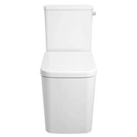 Two-piece Right Height Elongated Toilet with seat, Right-Hand Trip Lever, 39663000