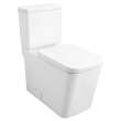 Two-piece Right Height Elongated Toilet with seat, Right-Hand Trip Lever, 39663000