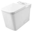 Eurocube Right Height Elongated Toilet Bowl with Seat Less Tank, 39664000
