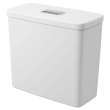 Eurocube 1.28/1.0gpf Dual Flush Toilet Tank Only, 39665000