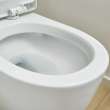 Two-piece Right height Elongated Toilet with seat, Left-Hand Trip Lever, 39675000