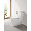 Two-piece Right height Elongated Toilet with seat, Right-Hand Trip Lever, 39676000