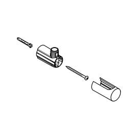 Shower Bar Holder, 48095000