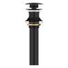 Bathroom Sink Push Drain with Overflow, 486562430
