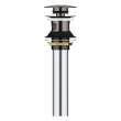 Bathroom Sink Push Drain with Overflow, 48656A00