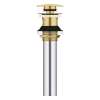Bathroom Sink Push Drain with Overflow, 48656GN0