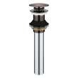 Bathroom Sink Push Drain without Overflow, 48657A00