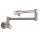 04057860 Talis S Pot Filler, Wall-Mounted, In Steel Optic