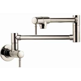 04218830 Talis C Pot Filler, Wall-Mounted, In Polished Nickel