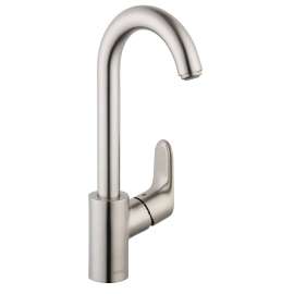 04507801 Focus Bar Faucet, 1.5 GPM, In Steel Optic