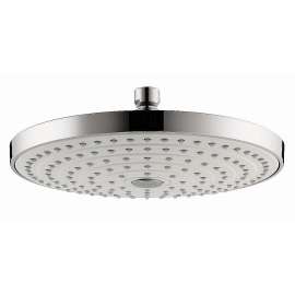 04720400 Raindance Select S 1.8 GPM 2-Jet Showerhead 240, In White/Chrome