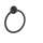 06095920 C Accessories Wall Mounted Towel Ring, In Rubbed Bronze