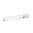 Hansgrohe Showertablet Thermostatic Trim 600 For Exposed Installation For 2 Functions In White/Chrome, 13108401