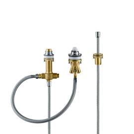 Hansgrohe  Rough, 3-Hole Roman Tub Set With Single Handle In, 13439181