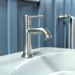 Hansgrohe Talis C Single-Hole Faucet 80 With Pop-Up Drain, 1.2 Gpm In Brushed Nickel, 14111821