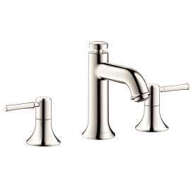 Hansgrohe Talis C Widespread Faucet 100 With Pop-Up Drain, 1.2 Gpm In Polished Nickel, 14113831