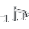 Hansgrohe Talis C 3-Hole Roman Tub Set Trim In Chrome, 14313001