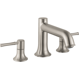 Hansgrohe Talis C 3-Hole Roman Tub Set Trim In Brushed Nickel, 14313821