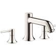 Hansgrohe Talis C 3-Hole Roman Tub Set Trim In Polished Nickel, 14313831