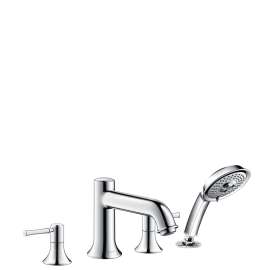 Hansgrohe Talis C 4-Hole Roman Tub Set Trim With 2.0 Gpm Handshower