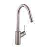 Hansgrohe Talis S² Higharc Kitchen Faucet, 1-Spray Pull-Down, 1.75 Gpm In Stainless Steel Optic, 14872801