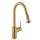 Hansgrohe Talis S² Higharc Kitchen Faucet, 2-Spray Pull-Down, 1.75 Gpm In Brushed Gold Optic, 14877251