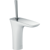 Hansgrohe Puravida Single-Hole Faucet 110, 1.2 Gpm In White/Chrome, 15070401