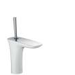Hansgrohe Puravida Single-Hole Faucet 110, 1.2 Gpm In White/Chrome, 15070401