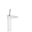 Hansgrohe Puravida Single-Hole Faucet 200, 1.2 Gpm In White/Chrome, 15081401
