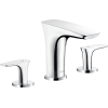 Hansgrohe Puravida 3-Hole Roman Tub Set Trim In Chrome, 15440001