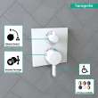 Hansgrohe Ecostat Thermostatic Trim With Volume Control In Matte White, 15712701