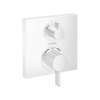 Hansgrohe Ecostat Thermostatic Trim With Volume Control In Matte White, 15712701