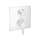 Hansgrohe Ecostat Thermostatic Trim With Volume Control In Matte White, 15712701