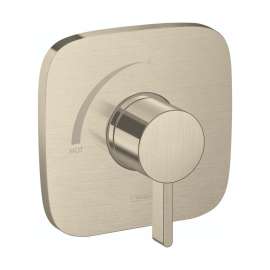 Hansgrohe Ecostat E Pressure Balance Trim In Brushed Nickel, 15718821