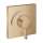 Hansgrohe Ecostat Square Pressure Balance Trim In Brushed Bronze, 15724141