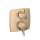 Hansgrohe Ecostat Classic Thermostatic Trim With Volume Control And Diverter, Square In Brushed Bronze, 15728141