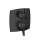 Hansgrohe Ecostat Classic Thermostatic Trim With Volume Control And Diverter, Square In Matte Black, 15728671