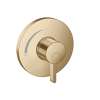 Hansgrohe Ecostat S Pressure Balance Trim In Brushed Bronze, 15739141