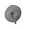 Hansgrohe Ecostat S Pressure Balance Trim In Brushed Black Chrome, 15739341
