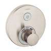 Hansgrohe Showerselect S Thermostatic Trim For 1 Function, Round In Brushed Nickel, 15744821