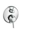Hansgrohe Ecostat Classic Thermostatic Trim With Volume Control And Diverter, Round In Chrome, 15753001