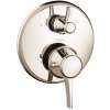 Hansgrohe Ecostat Classic Thermostatic Trim With Volume Control And Diverter, Round In Polished Nickel, 15753831