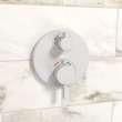 Hansgrohe Ecostat S Thermostatic Trim With Volume Control And Diverter In Matte White, 15758701