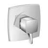 Hansgrohe Ecostat Classic Pressure Balance Trim, Square In Chrome, 15769001