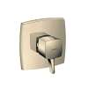 Hansgrohe Ecostat Classic Pressure Balance Trim, Square In Polished Nickel, 15769831