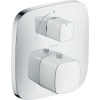 Hansgrohe Puravida Thermostatic Trim With Volume Control In White/Chrome, 15775401