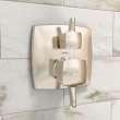 Hansgrohe Ecostat Classic Pressure Balance Trim Classic Square With Diverter In Polished Nickel, 15865831