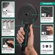 Hansgrohe Pulsify S Handshower 105 3-Jet, 2.5 Gpm In Matte Black, 24111671