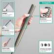 Hansgrohe Pulsify S Baton Handshower 100 1-Jet, 2.5 Gpm In Brushed Nickel, 24125821